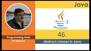 #046 abstract classes in java