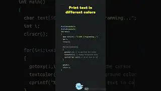 Colored output in C | Show text in color in C programming 
