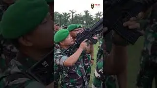 Kasad Meninjau Kesiapan Pasukan Yonif 122/TS Jelang Berangkat Penugasan Pamtas RI-PNG