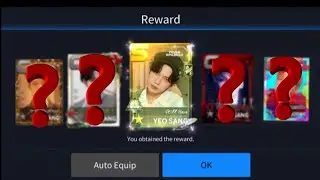 Getting limited theme C cards in SuperStar ATEEZ | Thanksgiving Special Mission Event