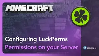 How to Configure LuckPerm Permissions - Minecraft Java