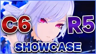 【Genshin Impact】HOW OP IS C6R5 SKIRK? Duh | 10 Minutes of Skirk Bullying Bosses and Local Legends