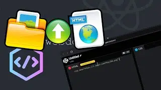 How to add an IMAGE from a folder to HTML and display it - Quick Tutorial