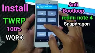 Cara pasang TWRP Xiami Redmi Note 4 SNAPDRAGON (MIDO) | INSTALL TWRP Android
