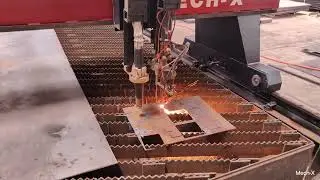 CNC Oxyfuel System- Auto ignition and Torch Height Controller #mech-x #gascutting #cncmachine