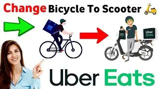 How To Change UberEATS Bicycle To Scooter (2024)