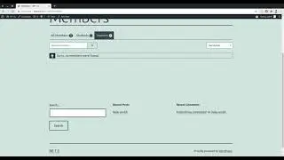 BuddyPress Member Types Directory listing page filter
