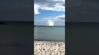 Meteor Strike Caught on Camera in Germany ! #shorts