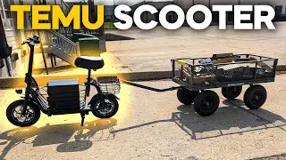 I Bought A Temu Scooter... Gyroor Electric Sit Down Scooter Test!