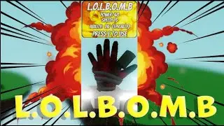 НОВАЯ ПЕРЧАТКА L.O.L.B.O.M.B В SLAP BATTLES / ROBLOX