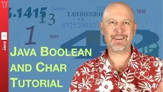 Java boolean and char tutorial - 011
