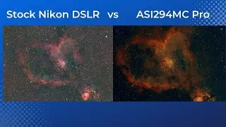 ASI294MC Pro vs Stock Nikon D7100 DSLR - Is A Pro Camera Worth It?