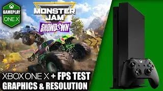 Monster Jam Showdown  - Xbox One X Gameplay + FPS Test