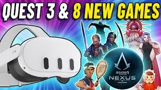 HUGE NEW VR Games - Meta Gaming Showcase recap + Quest 3