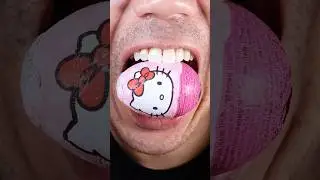 ASMR Hello Kitty Chocolate Surprise Egg