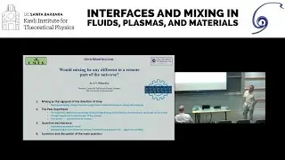 Would mixing be any different in a remote part of the universe?  ▸  Alex Klimenko (U of Queensland)