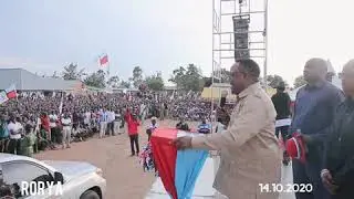 TUNDU LISSU APOKELEWA KWA KISHINDO SHIRATI RORYA