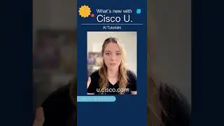 What's New with Cisco U.? Free #AI Tutorials