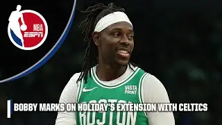 Bobby Marks details Jrue Holiday's 4-year, $135M extension with Celtics ☘️ | NBA on ESPN