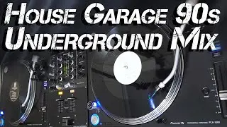 Classic House N Garage UK Sound Underground Mix - All Vinyl DJ Set