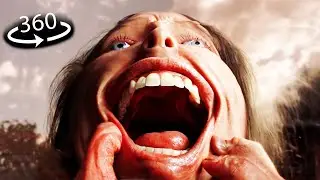 360° VR - EATEN BY A TITAN!