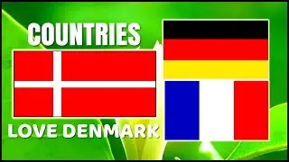 🇩🇰 Top 10 Countries That Love & Support Denmark 🇩🇰 Most|2021