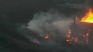 14.10.2020  Горит посёлок Емельяновский, город Пугачев