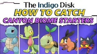 All Canyon Biome Starter Pokemon Location Guide in Pokémon Scarlet and Violet: Indigo Disk