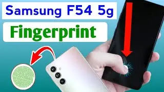 Samsung F54 5g in display fingerprint Setting/How to set fingerprint screen lock in samsung f54 5g