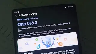 GALAXY FOLD 5 ONE UI 6 BETA UPDATE IS OUT!!