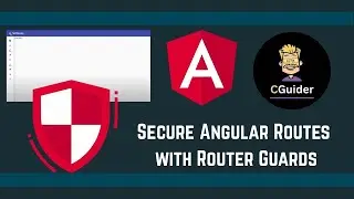 How to create a router(auth) guard in Angular | Secure Angular routes