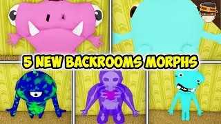 [UPDATE 226] 🐟 How to get ALL 5 NEW BACKROOMS MORPHS | Roblox