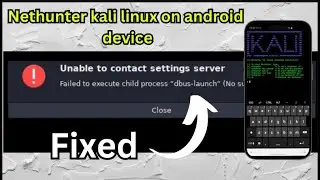 Failed To Execute Child process 