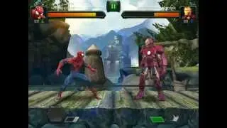 Marvel Битва Чемпионов! Серия 1! Человек паук против Росомахи! Схватки Супергероев!