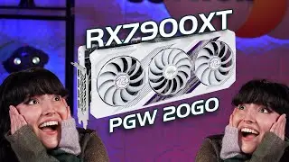 STYLE AND POWER With ASRock AMD Radeon 7900 XT Phantom Gaming White GPU - Unbox This!