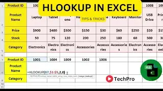 Excel HLOOKUP: Easiest Formula for Horizontal Lookup!