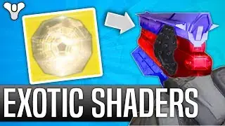 Destiny 2: EXOTIC GEAR SHADERS, New Curse Of Osiris VEX DLC, Holographic Emotes & More!