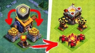 Clash of Clans - ИСПОЛЬЗОВАЛ СУПЕР РУНУ НА ДС! СТАВИМ НА УЛУЧШЕНИЕ ЖАРОВНЮ + ЗАБИРАЕМ НАГРАДЫ С ИК!