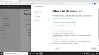 Creating and managing users in Office 365 Admin Center