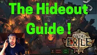 How to make a Hideout on POE / The Hideout Guide !