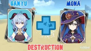 GANYU Lv0-Lv90 ASCENSION DPS BUILD SHOWCASE AR55 | Genshin Impact
