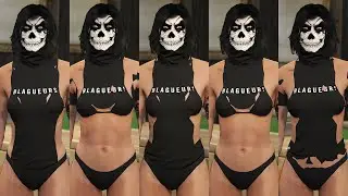GLITCHED GTA 5 Female Outfits with Tucked T-Shirts + Bikinis (NO TRANSFER)