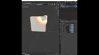 The burning cube