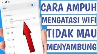 cara mengatasi wifi menghubungkan terus | wifi tidak bisa tersambung