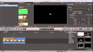 Final Cut Pro X - Hold modifier