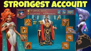 Lords Mobile - THE STRONGEST account overview! Fc Sieren. 5 emperor piece