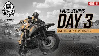 [EN] PMPC 2020 Scrims | Day 3 | PUBG MOBILE Pakistan Challenge