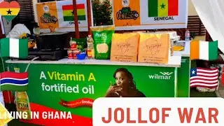 ANNUAL JOLLOF WAR IN ACCRA||LIVING IN GHANA||