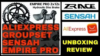 Unboxing ► AliExpress  Sensah Empire Pro Groupset ► for Chinese Carbon Bike the Elves Falath