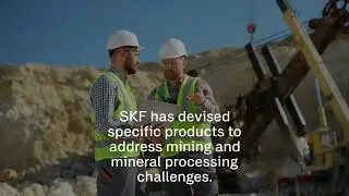 SKF lubrication solutions for mining and mineral processing